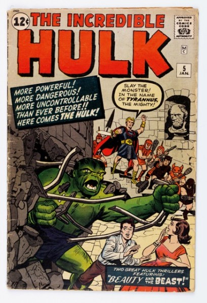 El increíble Hulk. Foto cortesía de Taschen/Marvel.