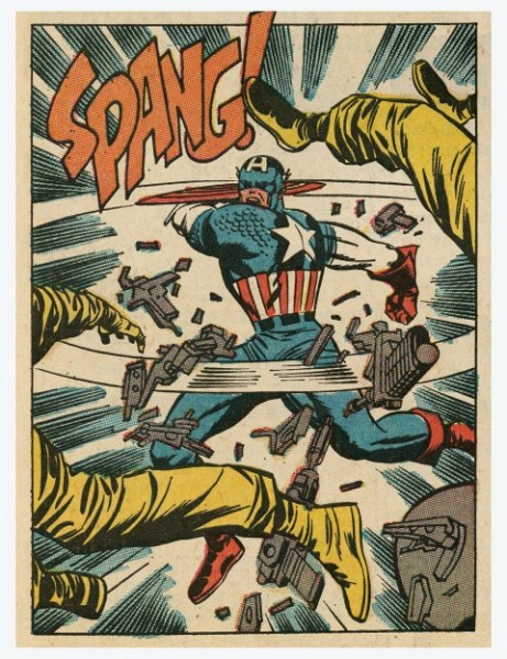 Capitán América. Foto cortesía de Taschen/Marvel.