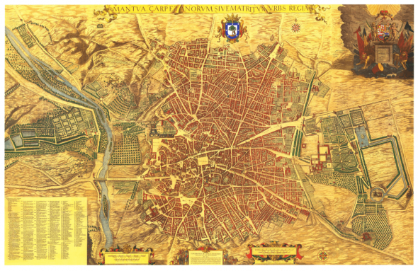 Plano de Madrid de Pedro Teixeira (1656)
