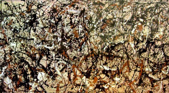 'Ritmo de Otoño' de Jackson Pollock.