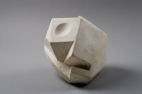 Alberto Giacometti. Cabeza-Cráneo. 1934. Yeso