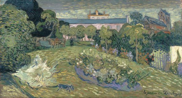 Vincent van Gogh (1853–1890); Le jardin de Daubigny; Juli 1890. Colección Rudolph Staechelin. Kunstmuseum Basel.