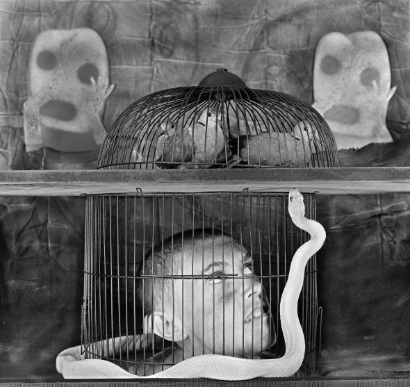 'Caged'. © Roger Ballen.