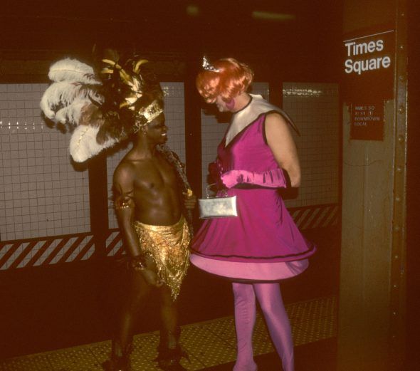 Estación de metro de Times Square. Fotografía: Steven Seigel. 