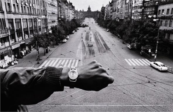Praga agosto de 1968.  Foto: Joseph Koudelka. 