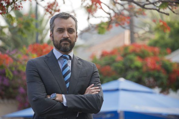 El abogado experto en incentivos fiscales al cine Jamie Sanz. Foto: Luis Roca Arencibia.
