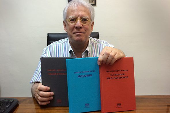 El editor Pere Sureda. 