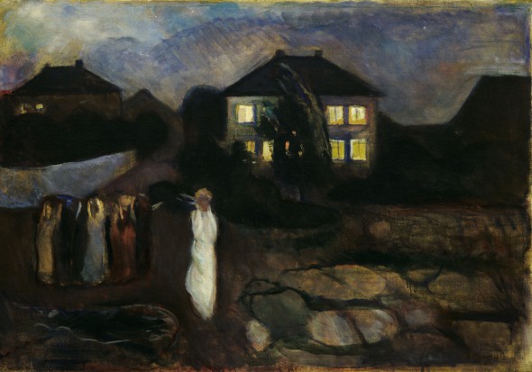 Munch, Edvard (1863-1944): La t, 1893. New Y