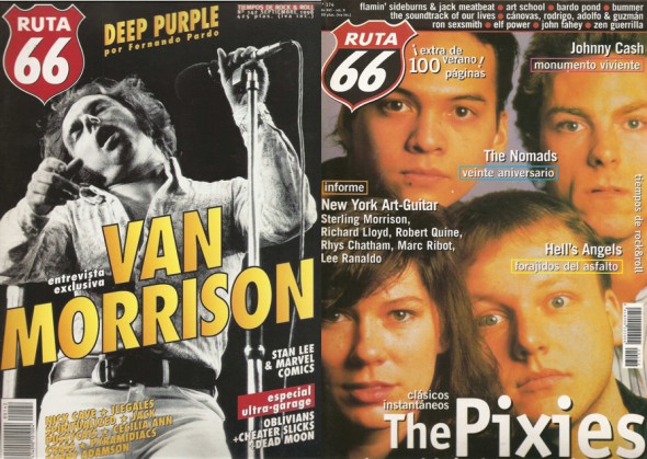 Portadas de Van Morrison y The Pixies.
