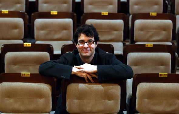 Fernando Velázquez, compositor de la banda sonora de la película "Lo imposible". Foto Ernesto Agudo.