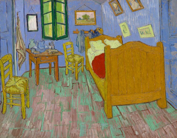 Cuadro original de Van Gogh, 'El Dormitorio'