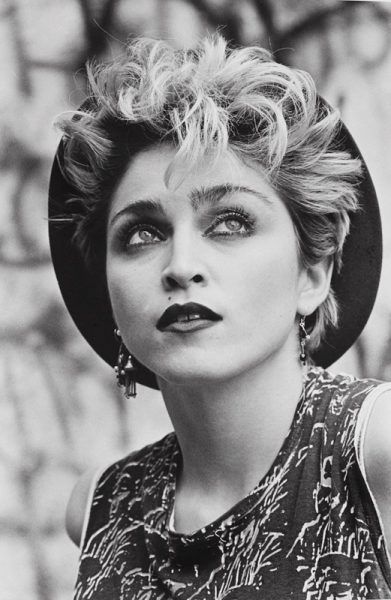 Madonna fotografiada por Peter Cunningham. © 2015 Peter Cunningham