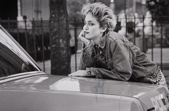 Madonna en 1982 fotografiada por Peter Cunningham. © 2015 Peter Cunningham.