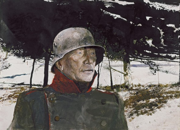 Andrew Wyeth. 'El Alemán, 1975'. Colección privada. 