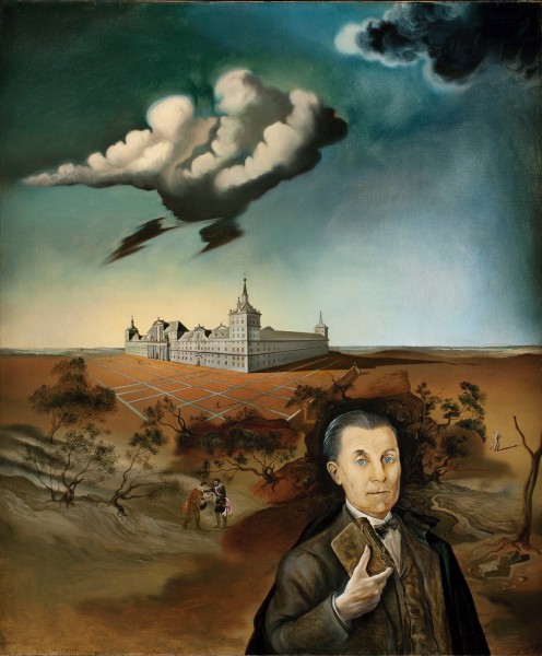 Salvador Dalí. 'Retrato del Embajador Juan Francisco Cárdenas', 1943. Óleo sobre lienzo. Colección Vadim Shulman. Cortesía Galerie Thomire. 