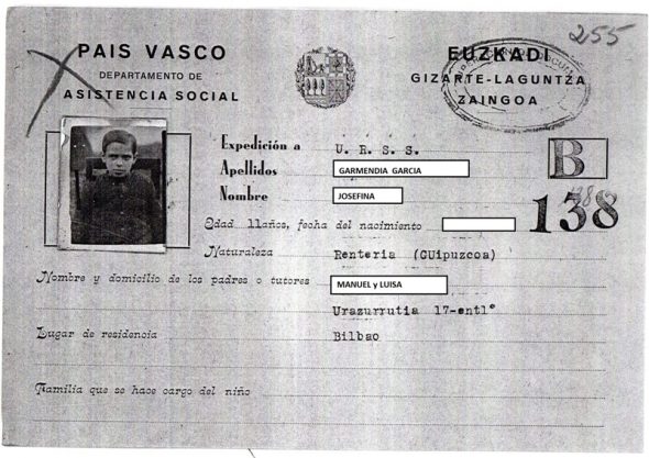 Documentos del exilio del Gobierno Vasco