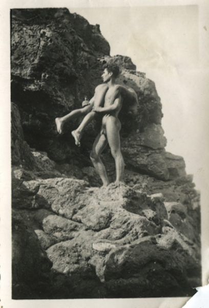 Anónimo de fotógrafo alemán de los años 50 en Tenerife. 