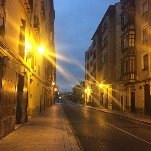 Esta preciosa y solitaria imagen de Logroño es de la usuaria de Instagram @Princess_familiar