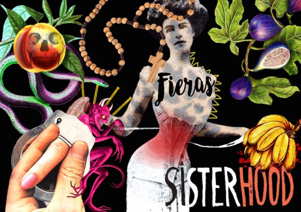 Portada de 'Fieras' de 'Sisterhood' con ilustración de María Bastaros.