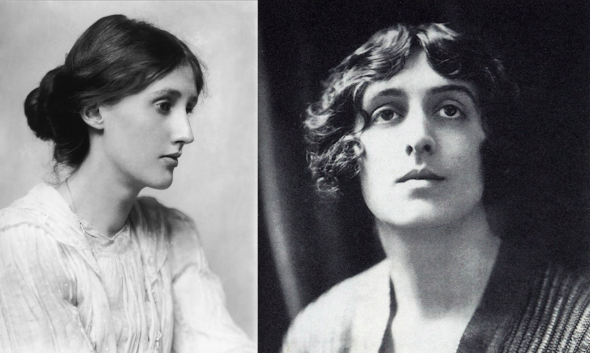 Virginia Woolf, a la izquierda, y Vita 