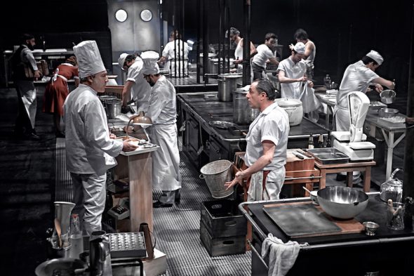 Una escena de 'La Cocina'. Foto: Marcos G. Punto.