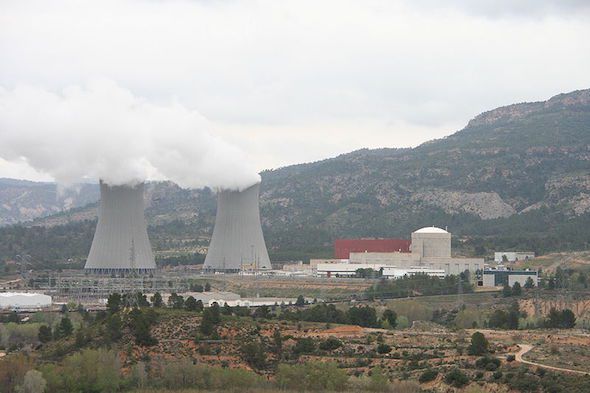 La central nuclear de Cofrentes en Valencia.
