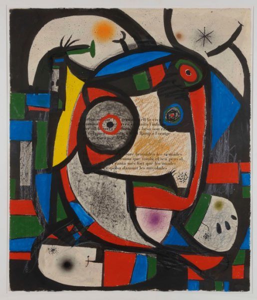 Composition, Joan Miró E-045, 1976 © Cuauhtli Gutiérrez - Cortesía Galería Elvira González
