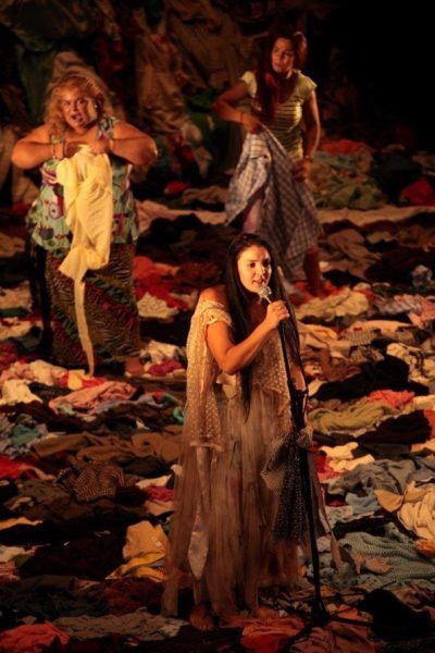 Un momento de la representación de 'Fuenteovejuna'. Foto: Teatro Español.