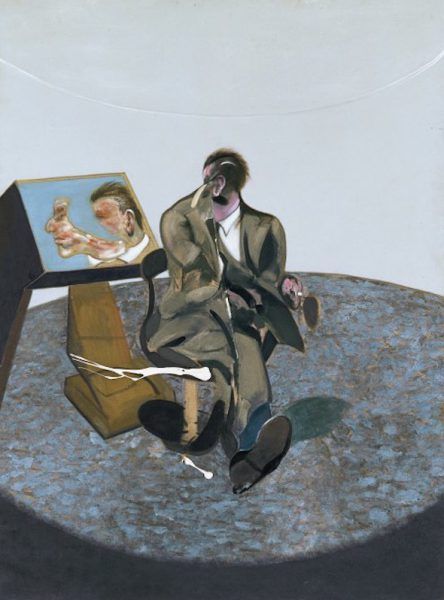 Francis Bacon. 'Retrato de George Dyer en un espejo'