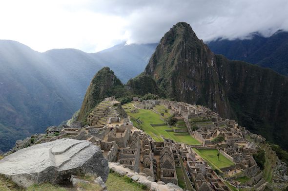 La ciudad de Machu Picchu. Foto: L.M.A.