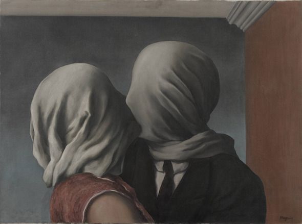 Los amantes de Magritte.