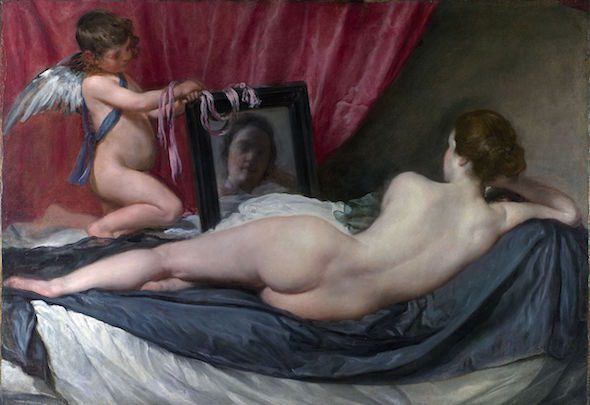 La Venus del Espejo de Velázquez.