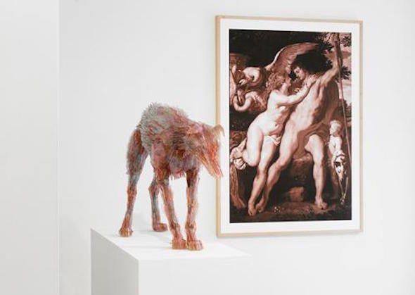 El perro del cuadro Venus y Adonis de Paul Rubens.