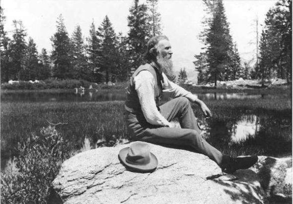 John Muir en una imagen del archivo del Servicio de Parques Nacionales de Estados Unidos. 