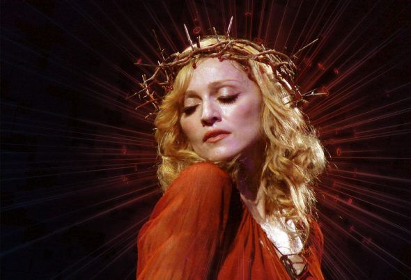 La cantante y actriz Madonna. 