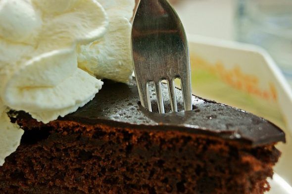 Esa punzada que es una tarta de chocolate. Foto: Pixabay.