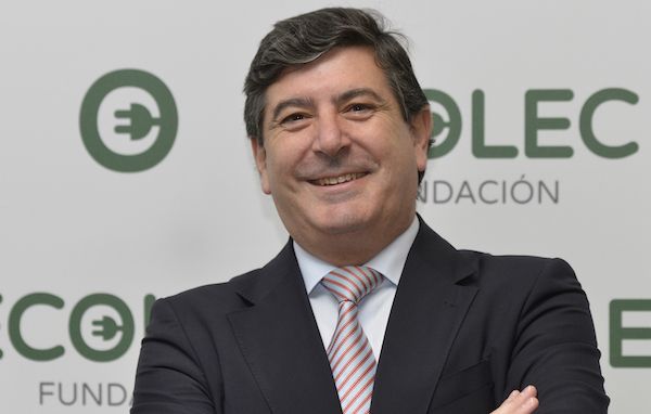 El director general de la Fundación ECOLEC Luis Moreno Jordana