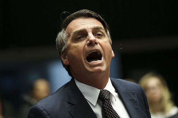 El candidato ultraderechista a la presidencia de Brasil Jair Bolsonaro (Foto: Marcelo Camargo / Agencia Brasil)