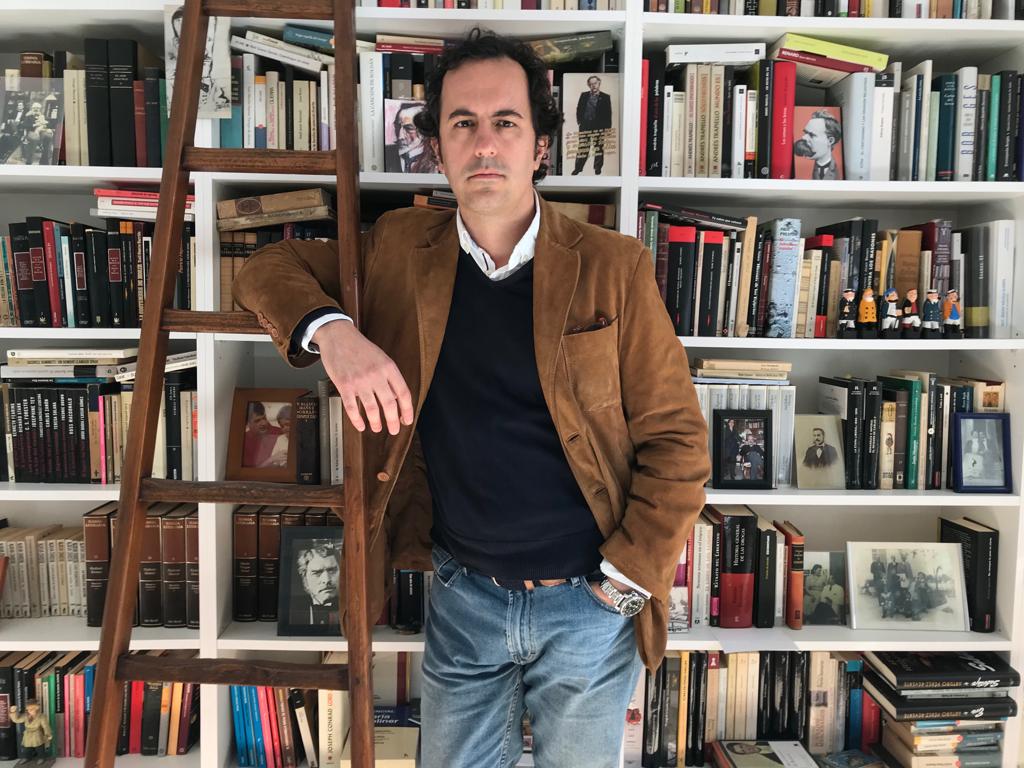 El escritor Rafael García Maldonado.