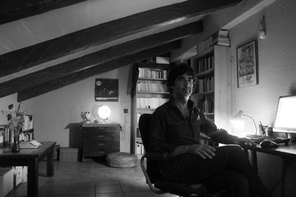 El escritor Rafael Espejo. Foto: Cristina Sánchez. 