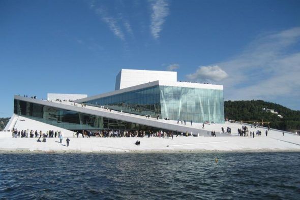 Edificio de la Ópera de Oslo. Foto: VIsitOslo.