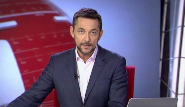 Javier Ruiz, uno de los rostros de los recientemente suprimidos informativos de Cuatro, cadena de Mediaset.