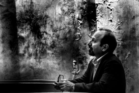 Asghar Farhadi, director de 'Todos lo saben', película por la que está nominada Penélope Cruz. Foto: Victoria Iglesias.