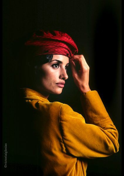 La actriz Penélope Cruz fotografiada por Victoria Iglesias. 
