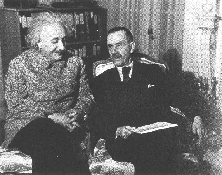 Mann y Einstein
