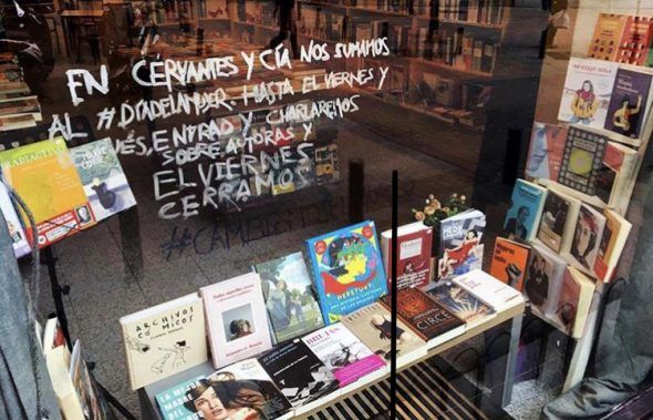 Una imagen de la librería Cervantes y compañía en Madrid.
