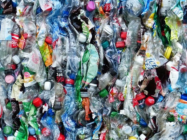 Botellas de plástico. Foto: Pixabay.