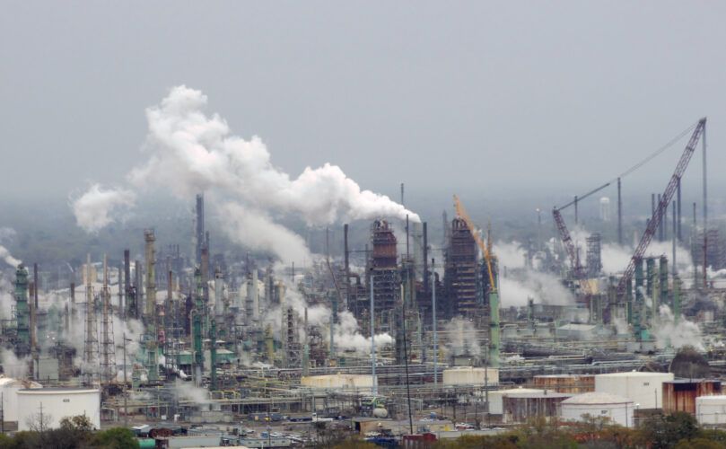 Refinería de petróleo de ExxonMobil en Baton Rouge Louisiana Estados Unidos. Foto: CC