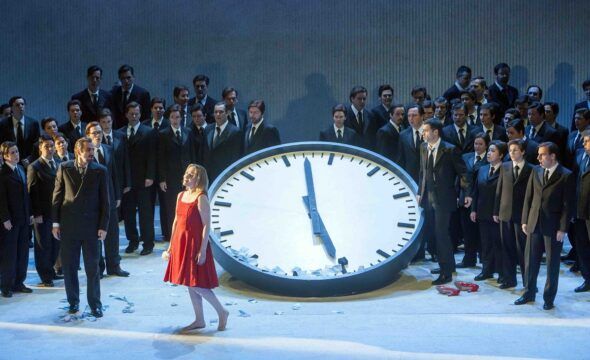 'La Traviata' en versión de Willy Decker. Foto: Hans van den Bogaard. 
