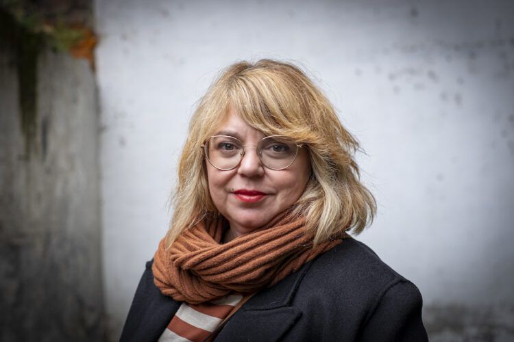 La escritora Txani Rodríguez. Foto: Aimar Gutiérrez Bidart.